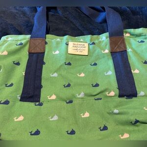 Sloane Ranger Classic tote- Whales